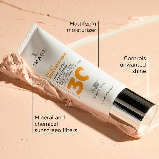 PREVENTION+ sheer matte moisturizer SPF 30